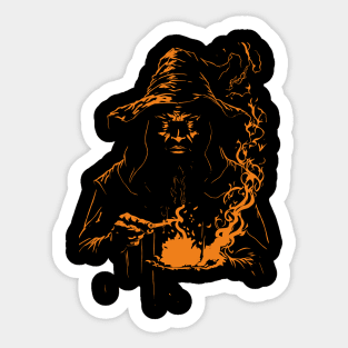 Magician Charmer Sticker